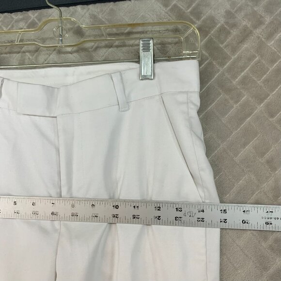 Calvin Klein Boys 12 Dress Pants White Canvas Nautical Coastal Straight Leg - Picture 6 of 16